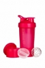Шейкер спортивный BlenderBottle ProStak 650ml с 2-мя контейнерами Pink FL - Фото №2