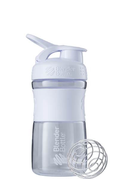 

Бутылка спортивная-шейкер BlenderBottle SportMixer 590ml White, Белый