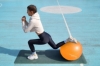 Мяч для фитнеса (фитбол) 85 см Power System Orange (PS-4018OR-0) - Фото №7