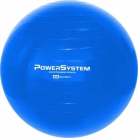 М'яч для фітнесу (фітбол) 55 см Power System PS-4011, синій