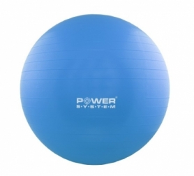 Мяч для фитнеса (фитбол) 55 см Power System PS-4011, синий - Фото №2