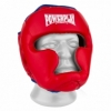Шлем боксерский тренировочный PowerPlay 3068 PU + Amara (PP_3068_Red/Blue) - красно-синий