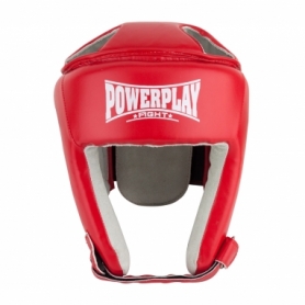 Шлем боксерский турнирный PowerPlay 3084 (PP_3084_Red) - красный - Фото №2