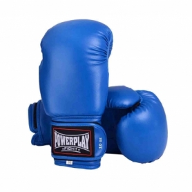 Перчатки боксерские PowerPlay 3004 (PP_3004_Blue) - синие