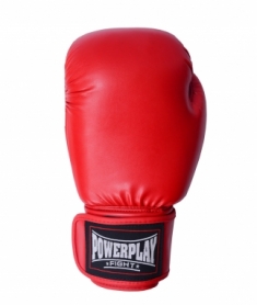 Перчатки боксерские PowerPlay 3004 (PP_3004_Red) - красные - Фото №3