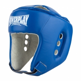 Шлем боксерский турнирный PowerPlay 3084 (PP_3084_L_Blue) - cиний