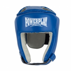 Шлем боксерский турнирный PowerPlay 3084 (PP_3084_L_Blue) - cиний - Фото №2
