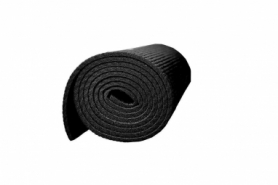 Килимок для йоги та фітнесу PowerPlay (4010) - чорний, 173х61х0.6 - Фото №3