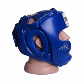 Шлем боксерский тренировочный PowerPlay 3043 (PP_3043_Blue) - синий - Фото №2