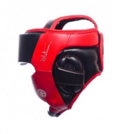 Шлем боксерский тренировочный PowerPlay 3031 (PP_3031_Black/Red) - Фото №3