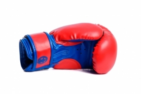 Перчатки боксерские PowerPlay 3004 JR (PP_3004JR_Red/Blue) - красно-синие - Фото №4