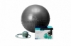 Мяч для фитнеса (фитбол) 75 см PowerPlay 4003 темно-серый