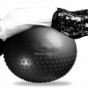 Мяч для фитнеса (фитбол) 75 см PowerPlay 4003 темно-серый - Фото №4