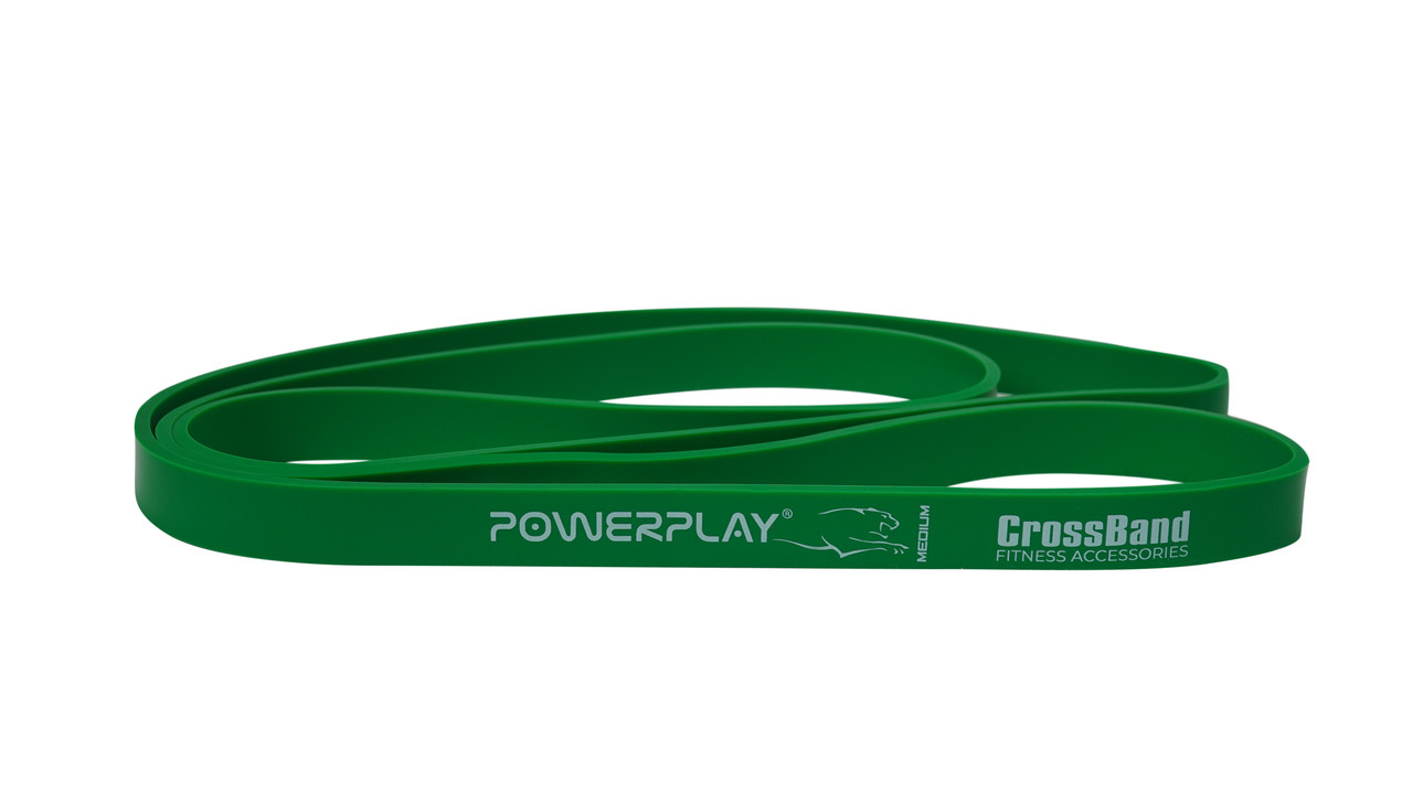 

Резинка для тренировок PowerPlay 4115 Green, 16-32 кг, Зелений
