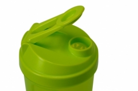 Шейкер спортивный с контейнером Shake360 - зеленый, 500 мл - Фото №3