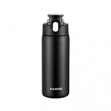 Термобутылка Casno KXN-6065 - черная, 450 мл
