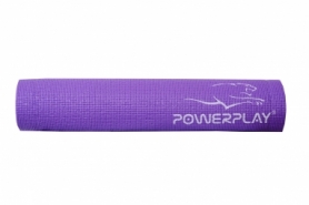 Килимок для фітнесу та йоги PowerPlay (PP_4010_Voilet_ (183 * 0,6)) - фіолетовий - Фото №4