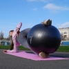 Коврик для фитнеса и йоги PowerPlay (PP_4010_Pink_(173*0,4)) - Фото №6