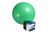 Мяч для фитнеса (фитбол) массажный 65 см PowerPlay 4002 (PP_4002_D65_Green), 65 см