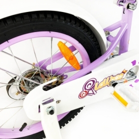 Велосипед дитячий RoyalBaby Chipmunk MM Girls 14 фіолетовий, рама - 14 "(CM14-2-purple) - Фото №3