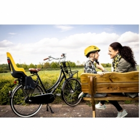 Велокресло детское Bobike Maxi One коричневое (8012200004) - Фото №10