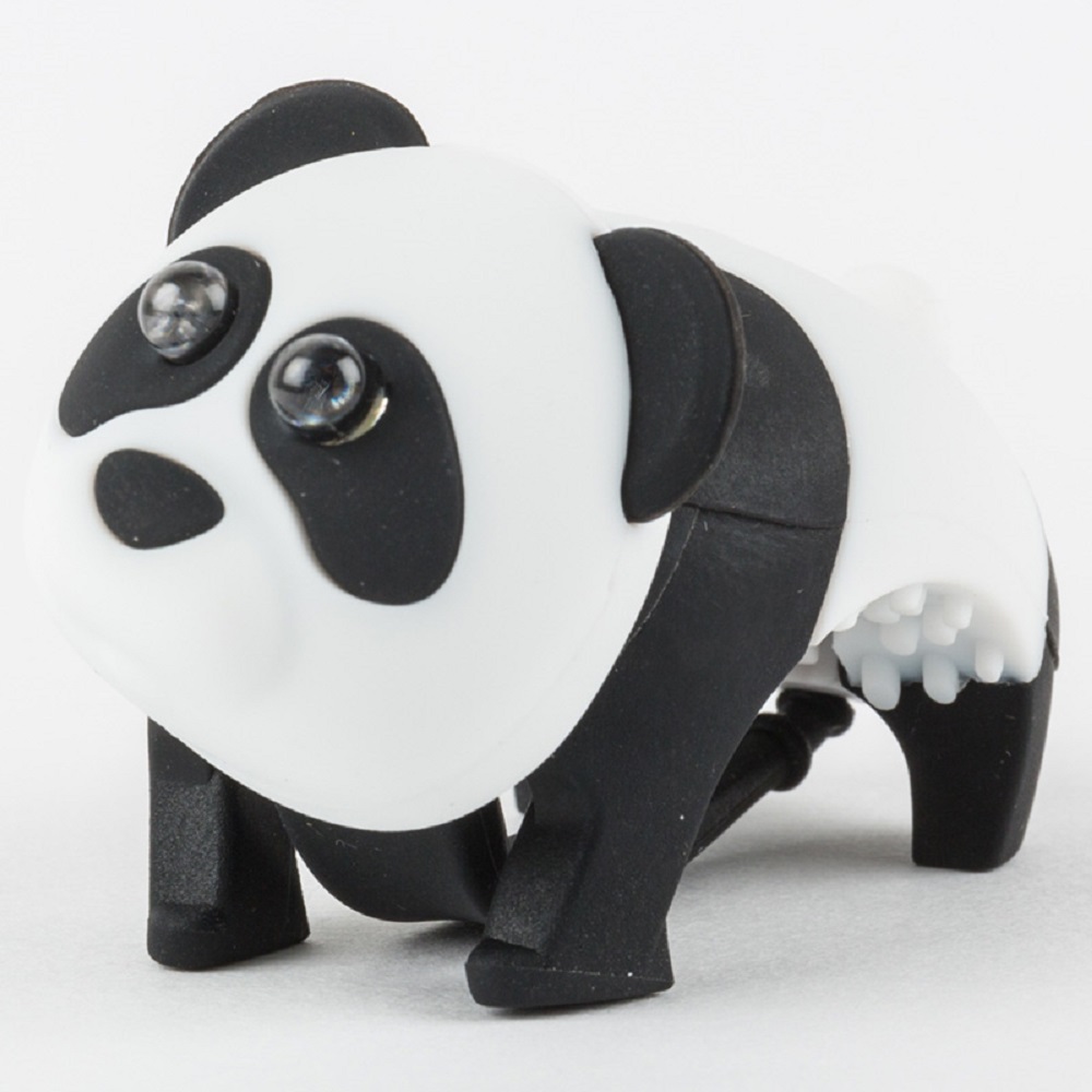 

Мигалка на руль для детского велосипеда Zoonimal Панда, 63х38х47 мм (Z211_6D_PA), Черный