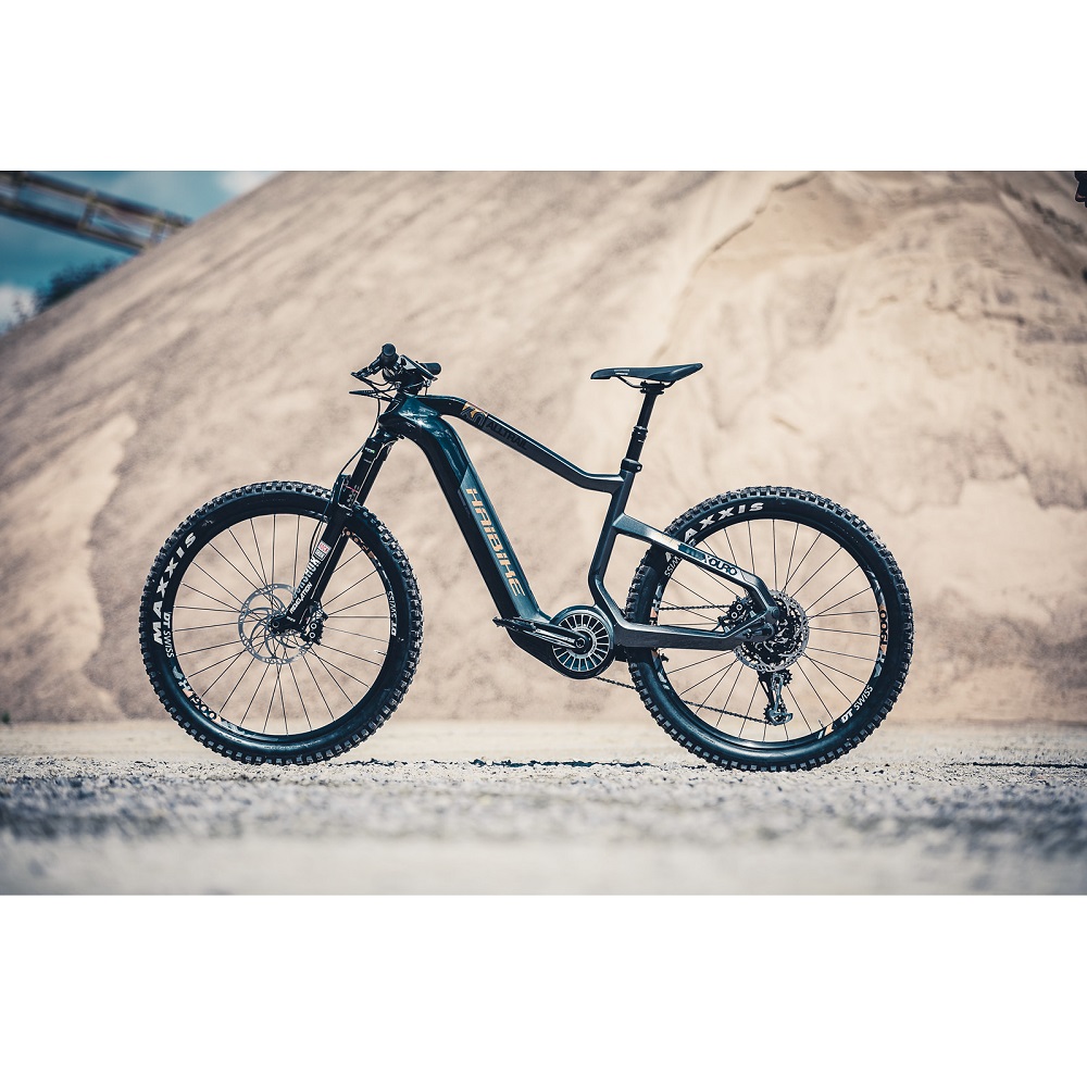 

Электровелосипед Haibike Xduro AllTrail 6.0 Carbon FLYON i630Wh 12 s. GX Eagle 27.5", рама L, 2020 (4541006950, Черный