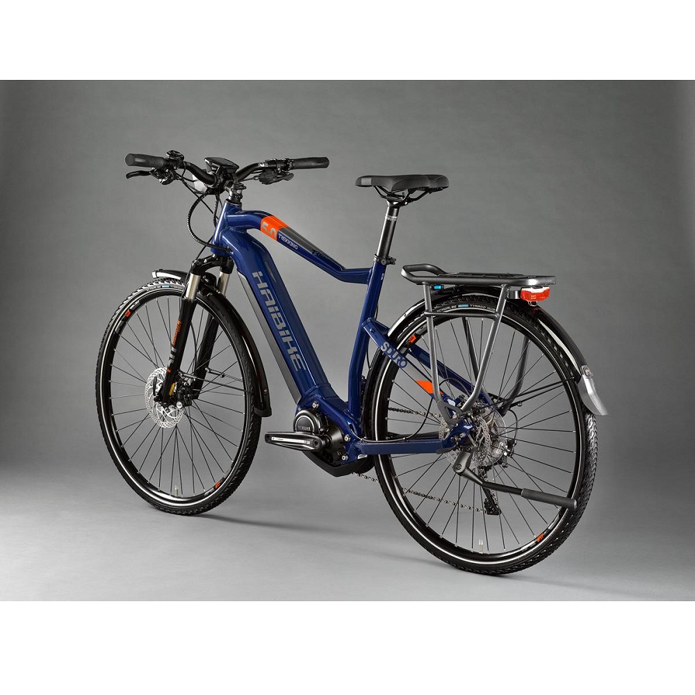 

Электровелосипед Haibike Sduro Trekking 5.0 men i500Wh 20 s. XT 28", рама XL, 2020 (4540417060), Синий