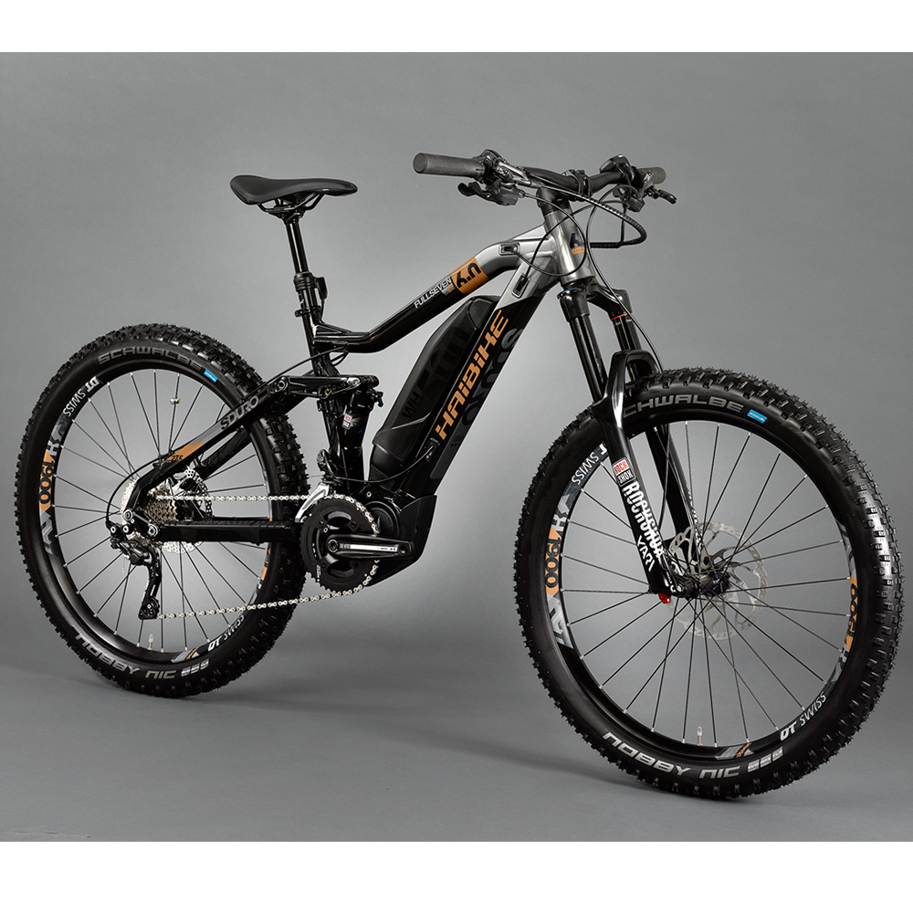 

Электровелосипед Haibike Sduro FullSeven LT 6.0 500Wh 20 s. XT 27.5", рама - M (4540120044), Черный