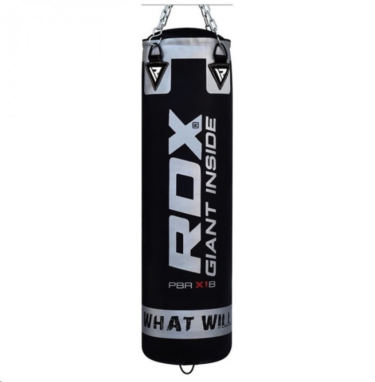 

Мешок боксерский RDX Leather Black 1.2 м, Черный