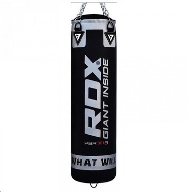 
Мешок боксерский RDX Leather Black 1.2 м