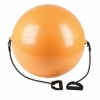 М'яч для фітнесу (фітбол) 75 см з еспандерами Redcore (SS-LGB-1505-75)