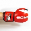 Перчатки боксерские BoyBo Elite кожа, красный SF3-33 - Фото №2