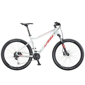 Велосипед горный KTM Ultra Fun 27", рама S, 2020 (20151133) - серо-красный