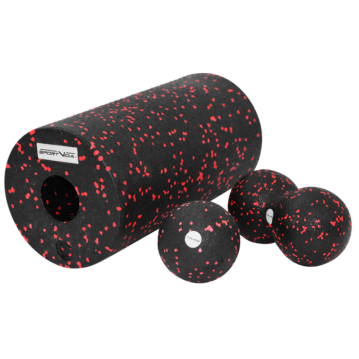 

Массажный набор SportVida Ball 08 Duoball 08 и Foam Roller 30 SV-HK0309