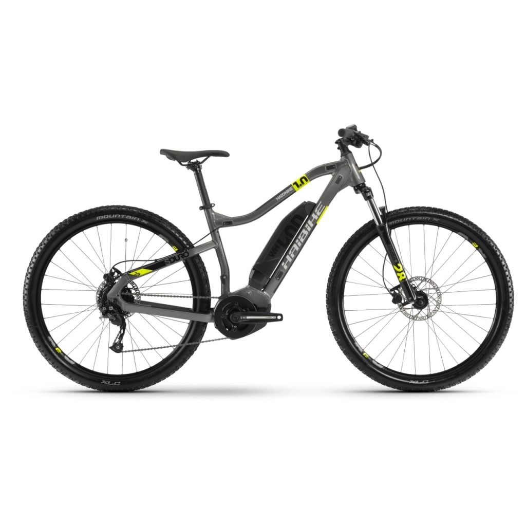 

Электровелосипед Haibike Sduro HardNine 1.0 400Wh 9 s. Altus 29", рама L, 2020 (4540048050), Серый