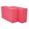 Блок для йоги SportVida SV-HK0168-2 (2 шт.), розовый