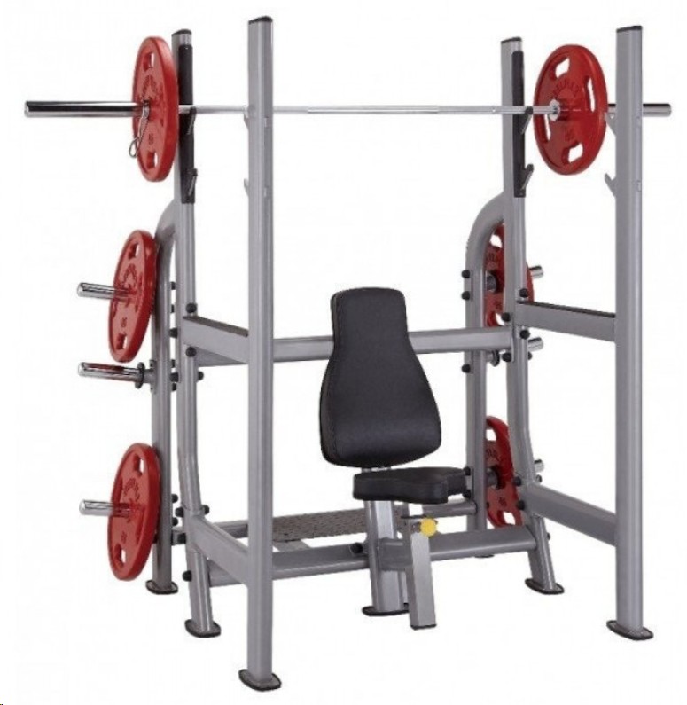 

Скамья для армейского жима Steelflex (Nomb), Серый