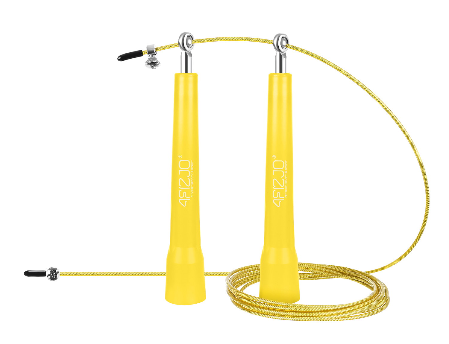 

Скакалка скоростная 4FIZJO Speed Rope 4FJ0184, желтая, Желтый