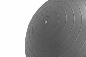 Мяч для фитнеса (фитбол) 65 см PowerPlay 4003 светло-серый - Фото №5