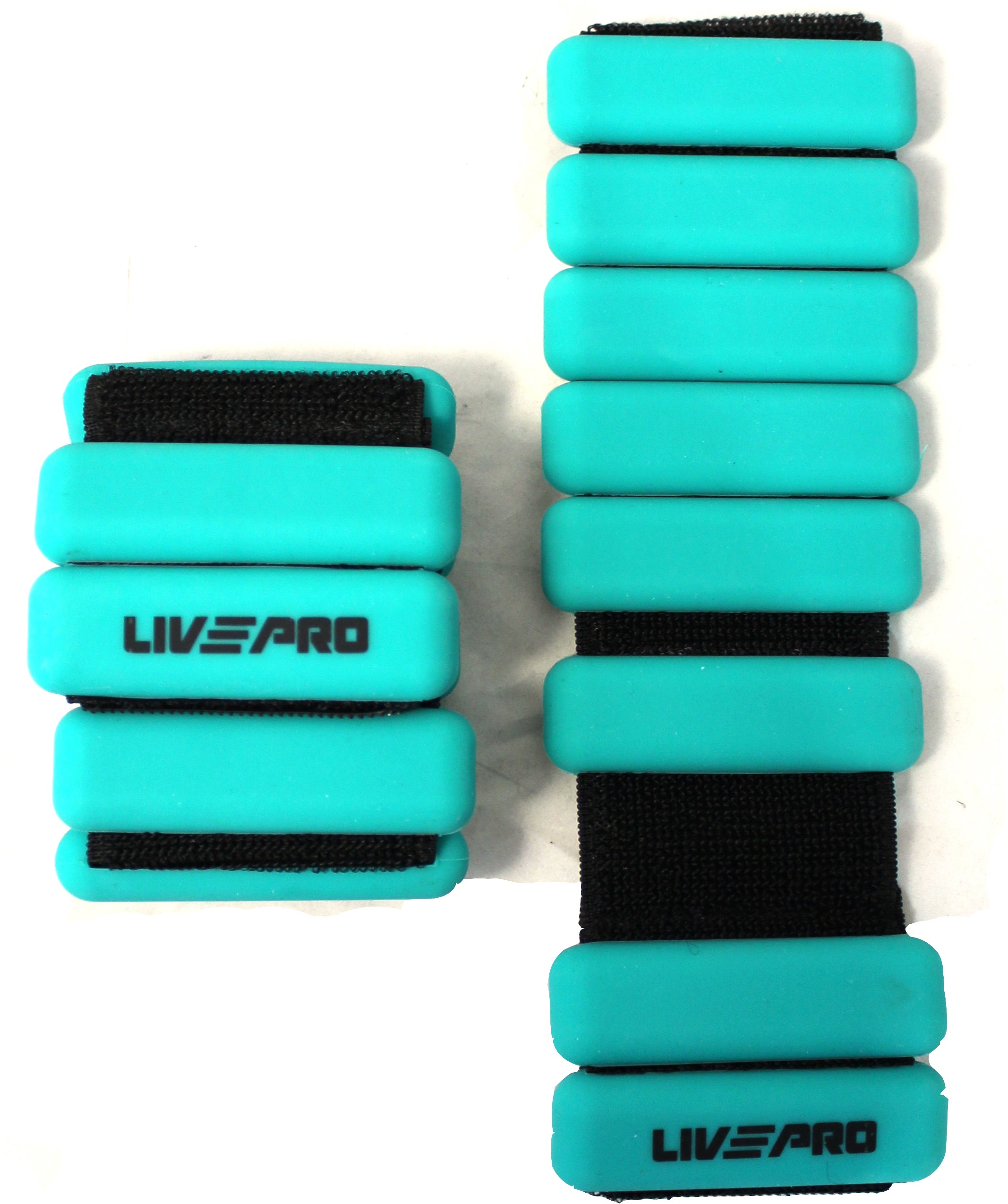 

Утяжелители для рук 2 шт. по 0, LivePro Weighted Wrist Band (LP8287, Зеленый/черный