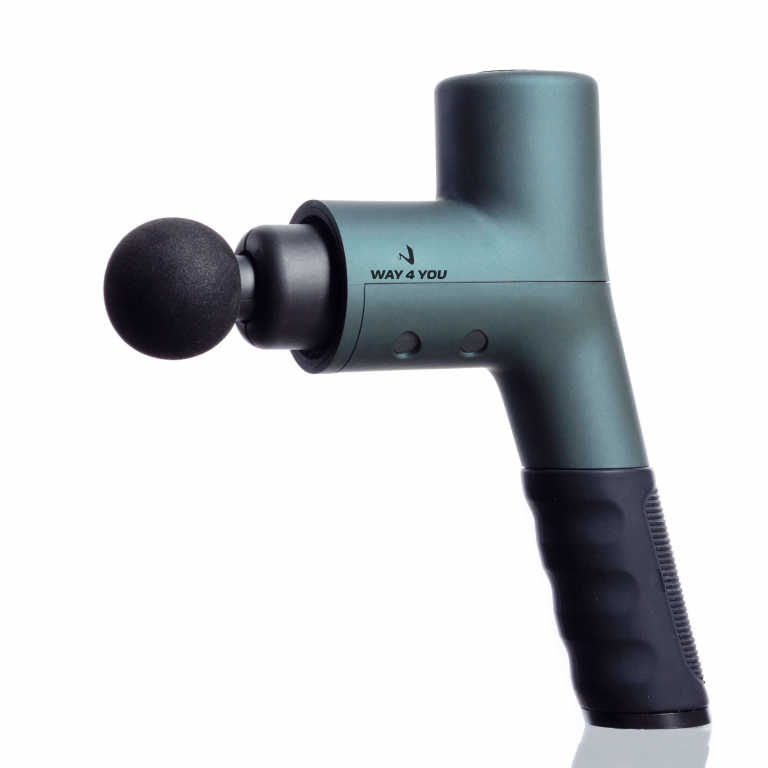 

Массажер-пистолет вибрационный ударный Way4you "Elite Massager Gun" (w40158), Черный