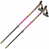 Палки для скандинавской ходьбы Vipole Instructor Vario QL Violet DLX S2029 (SN928538), розовые