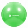 М'яч для фітнесу (фітбол) 65 см Springos Anti-Burst Green (FB0007) - Фото №4