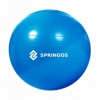 М'яч для фітнесу (фітбол) 85 см Springos Anti-Burst Blue (FB0009) - Фото №5