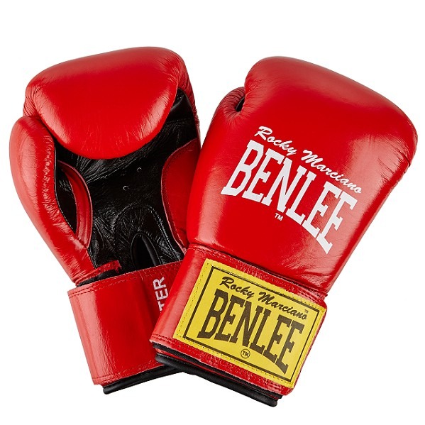 

Перчатки боксерские Benlee Fighter Кожа (194006 (red/blk)) - красно-черные, Красный