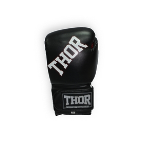 Рукавички боксерські Thor Ring Star Шкіра (536/02 (Le) BLK / WHT / RED) - Фото №4