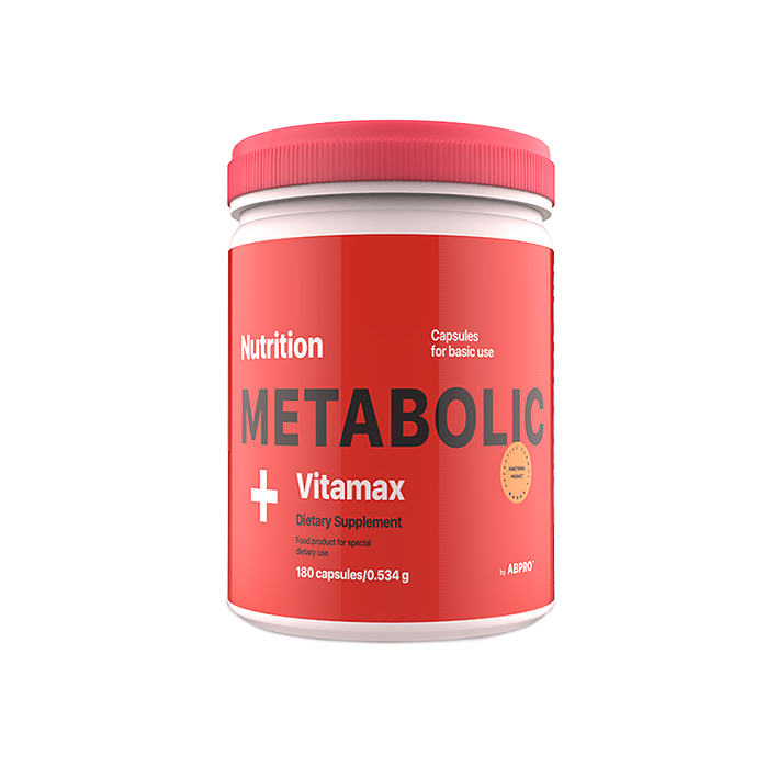 

Витамины AB PRO Metabolic Vitamax (ABPR1), 180 капсул