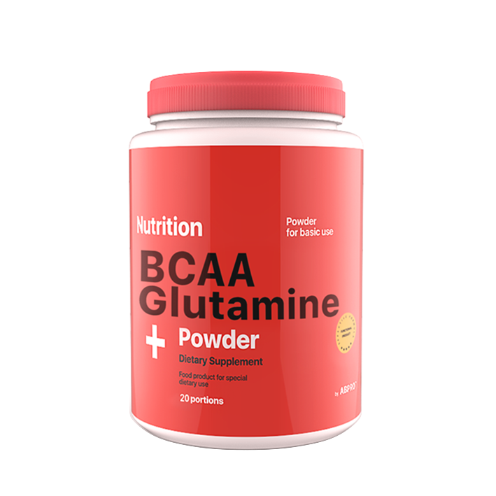 

Аминокислота AB PRO ВСАА + Glutamine Powder (ABPR1004) - яблоко, 236 г
