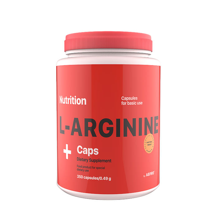 

Аминокислота AB PRO L-Arginine Caps (ABPR11), 350 капсул